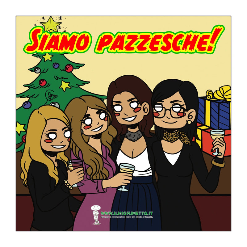 storia di amiche a fumetti
