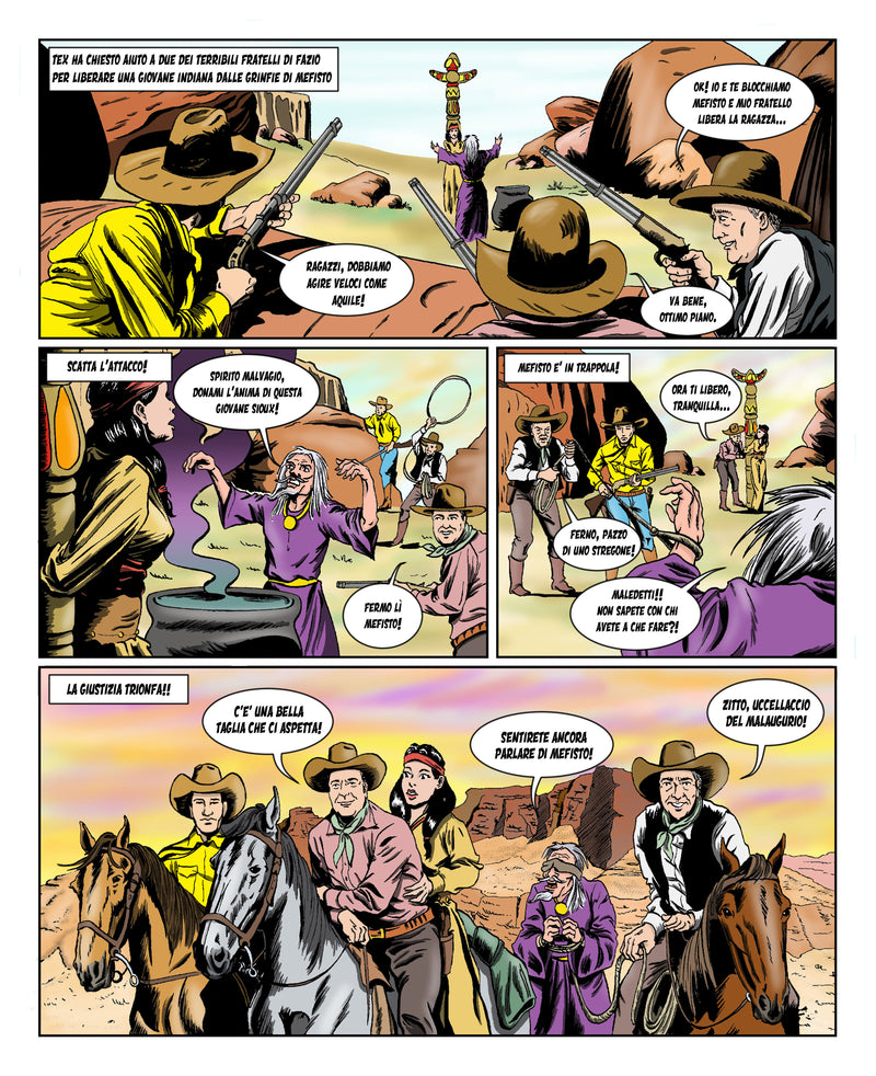fumetti tex personalizzati